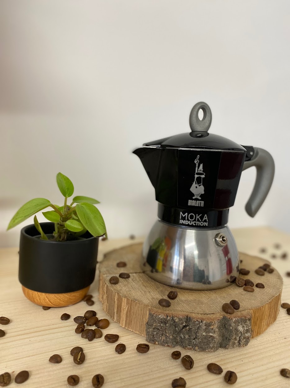 Moka Pot Bialetti – Induction Moka (negru) – Granular Coffee